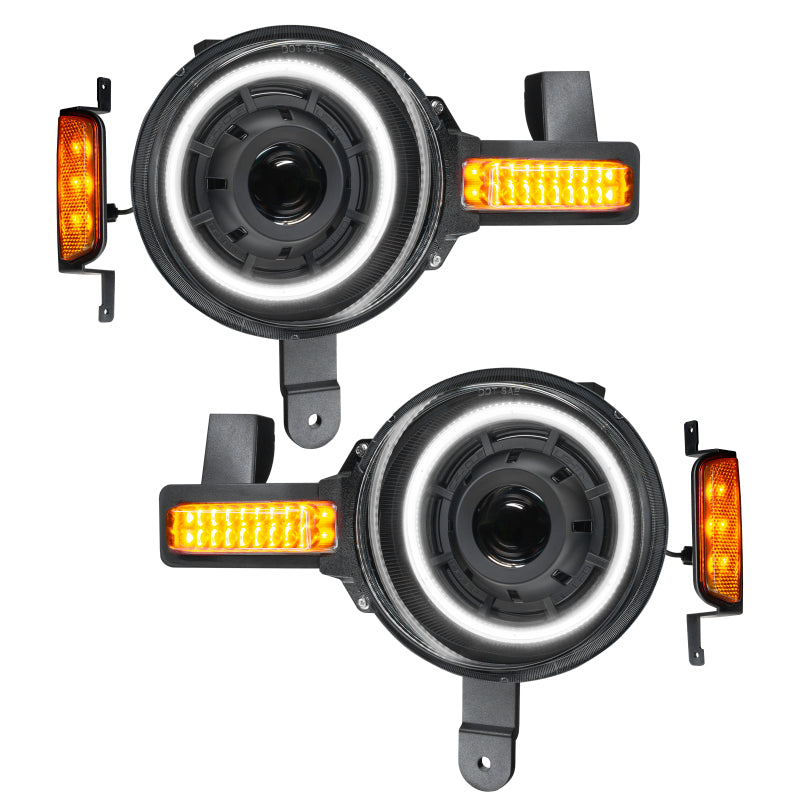 Load image into Gallery viewer, Oracle Ford Bronco 21+ Oculus  Bi-LED Projector Headlights SEE WARRANTY
