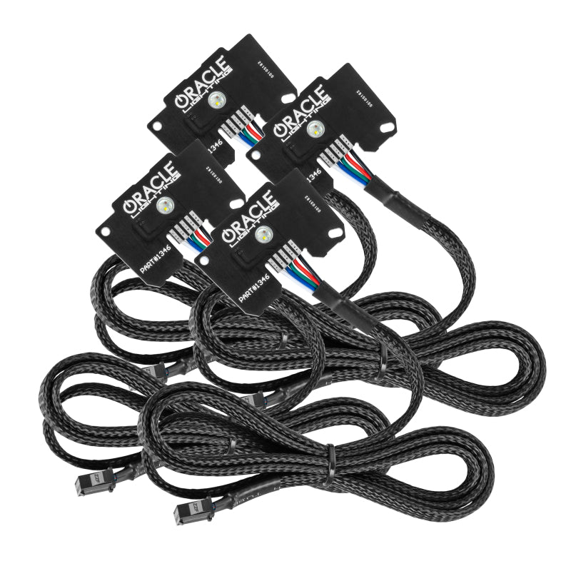 Load image into Gallery viewer, Oracle Jeep Wrangler JL/Gladiator JT RGB+W Headlight DRL Kit - w/ BC1 Controller
