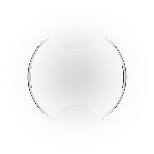 KC HiLiTES SlimLite 8in. LED Light Shield (Shield Only) - Clear
