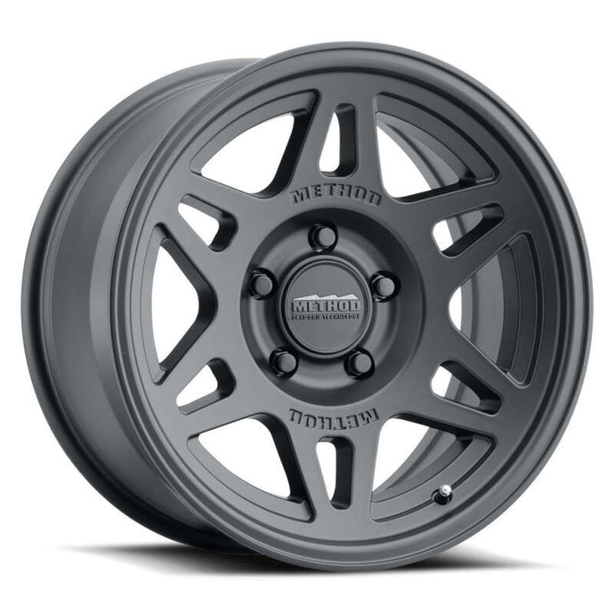 Method MR706 Bead Grip 17x7.5 50mm Offset 5x160 160mm Matte Black Wheel