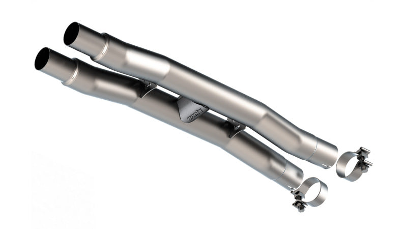 Load image into Gallery viewer, Borla 15-23 Ford Mustang GT H-Pipe 2.75in OE Resonator Replacement

