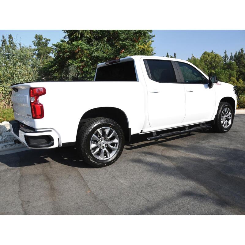 Load image into Gallery viewer, Westin 2019-2026 Chevy Silverado/Sierra 1500 Crew Cab Non LD PRO TRAXX 4 Oval Nerf Step Bars - Black
