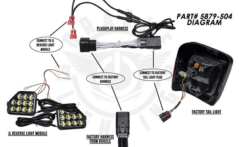 Load image into Gallery viewer, Oracle Plug &amp; Play Wiring Adapter for Jeep Wrangler JL Reverse Lights
