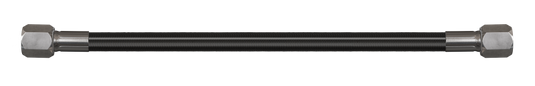 Goodridge 20in Universal Oil Line Assembly w/Black Fittings