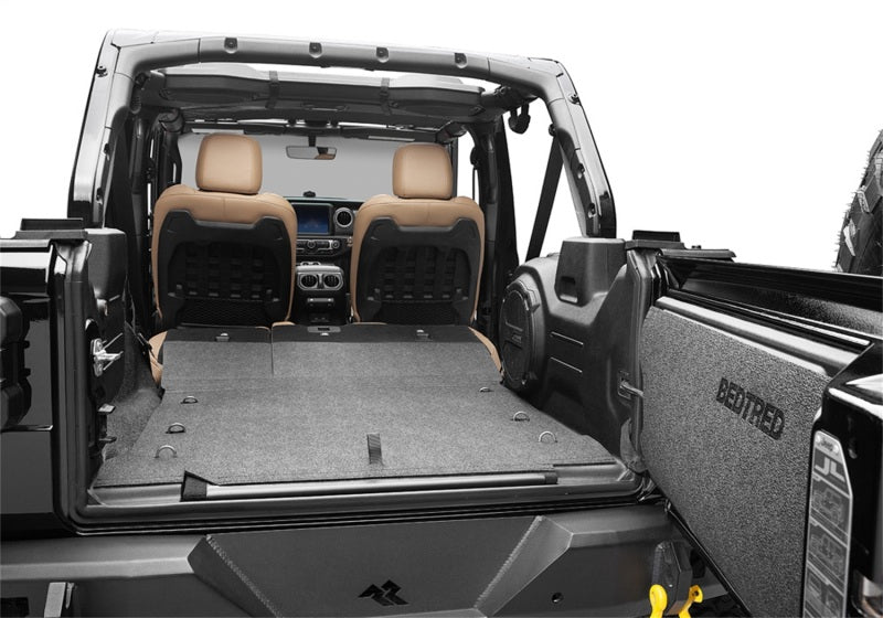 Load image into Gallery viewer, BedRug 18-23 Jeep JL 2-Door 2pc Front Floor BedTred Kit
