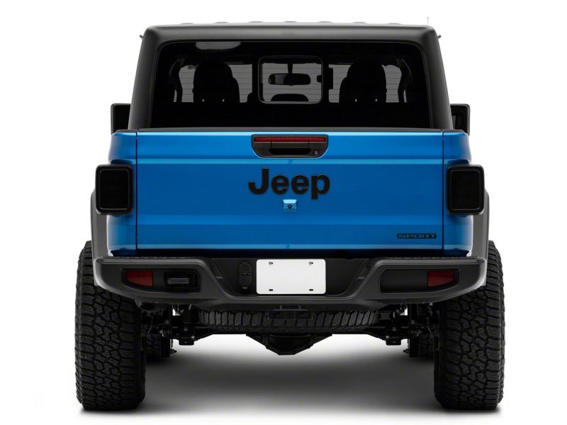 Load image into Gallery viewer, Raxiom 20-23 Jeep Gladiator JT LED Tail Lights- Blk Housing (Smoked Lens)
