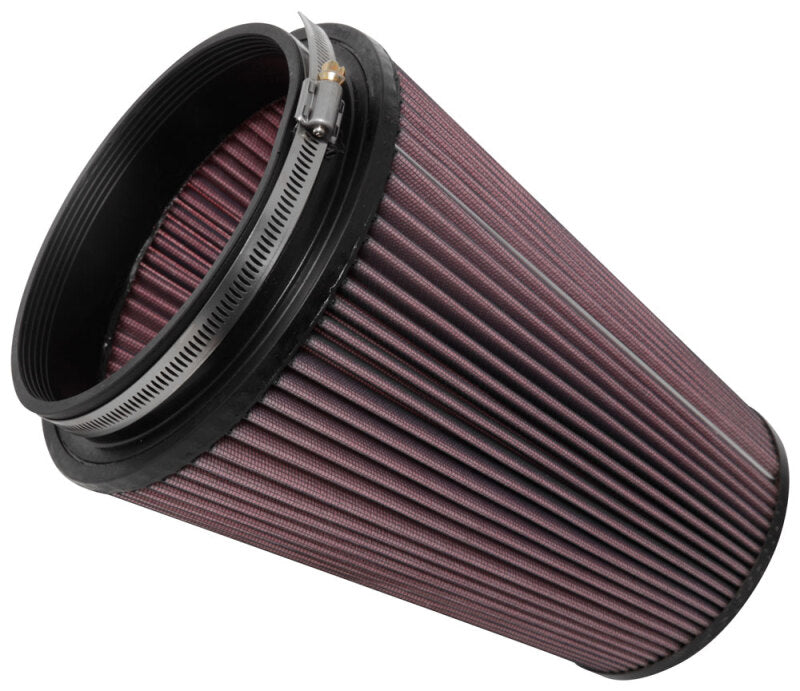 Load image into Gallery viewer, K&amp;N Universal Air Filter - Carbon Fiber Top 6in Flg 7-1/2in B 5in T 10in H
