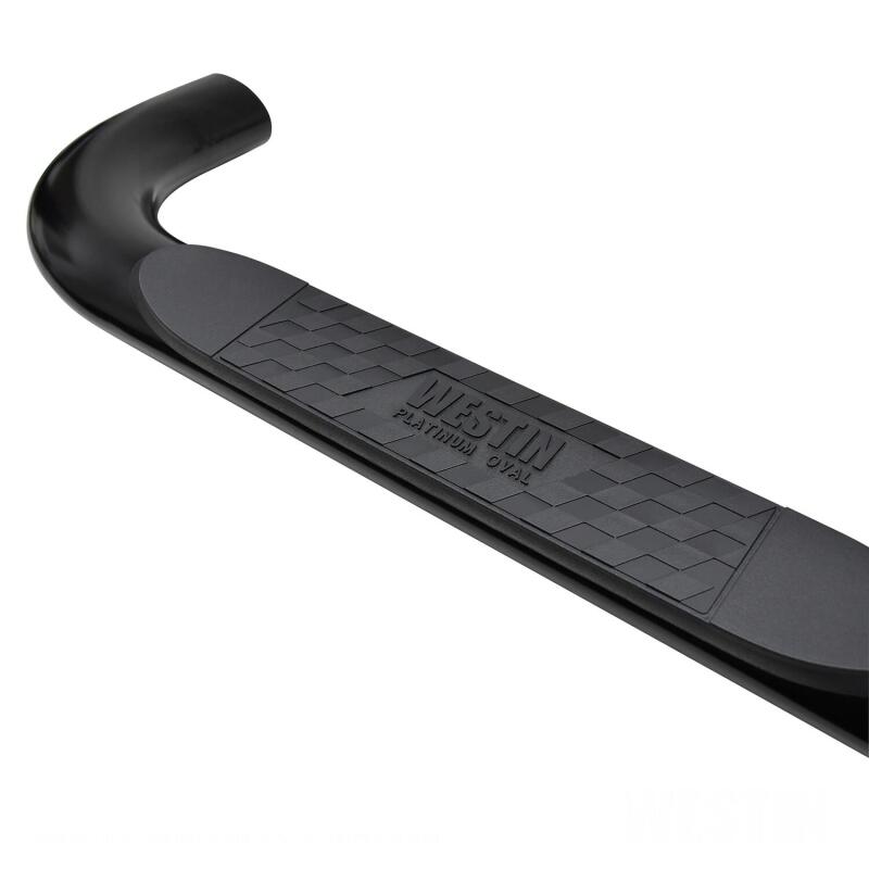 Load image into Gallery viewer, Westin 2019 Chevrolet Silverado/Sierra 1500 Crew Cab Platinum 4 Oval Nerf Step Bars - Black
