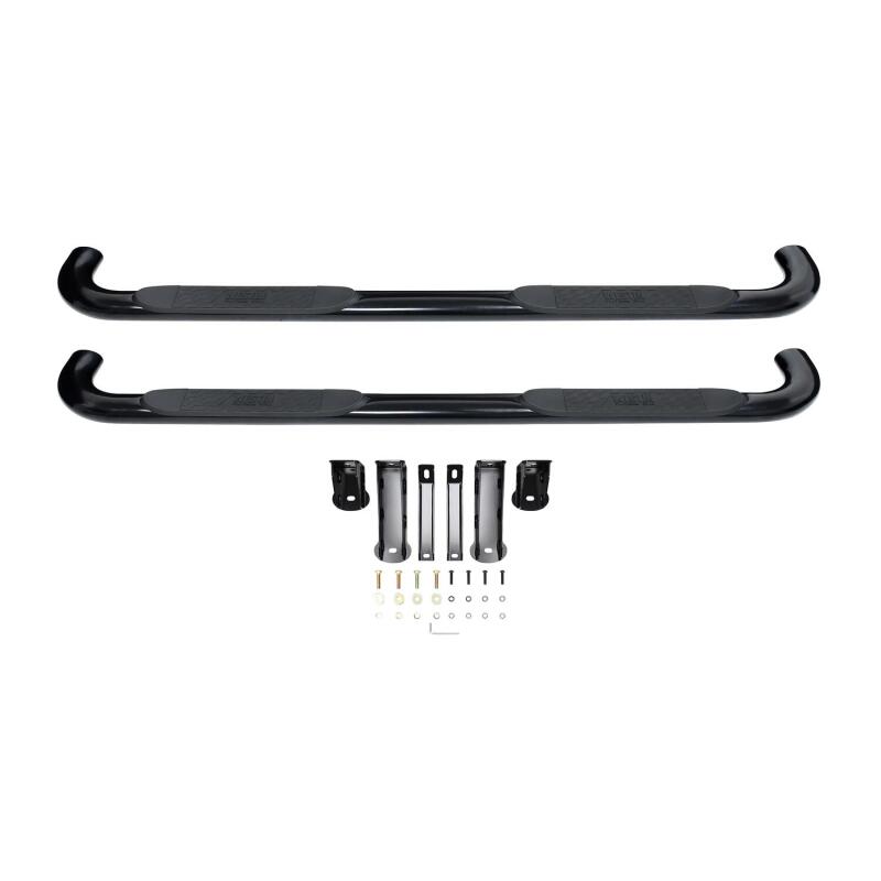 Load image into Gallery viewer, Westin 2019 Chevrolet Silverado/Sierra 1500 Crew Cab Platinum 4 Oval Nerf Step Bars - Black
