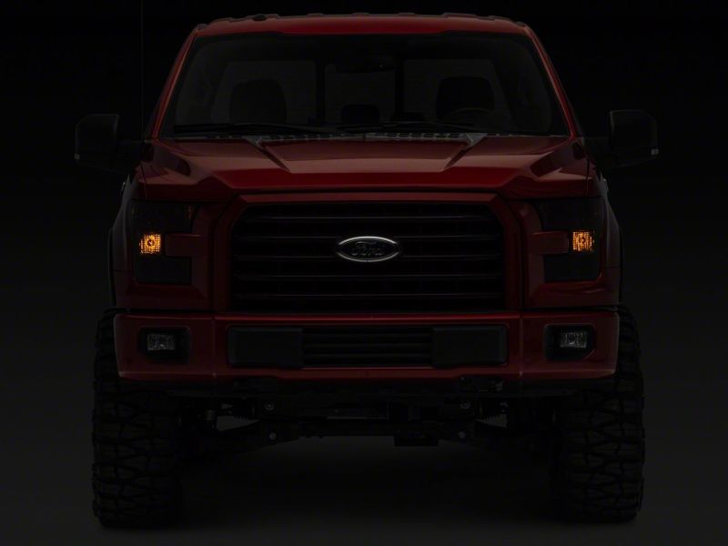 Load image into Gallery viewer, Raxiom 15-17 Ford F-150 Axial OEM Style Rep Headlights- Chrome Housing- Smoked Lens
