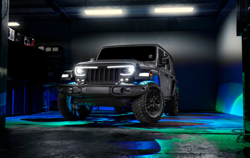 Load image into Gallery viewer, Oracle Bluetooth + RF Underbody Rock Light Kit - 4 PCS - ColorSHIFT

