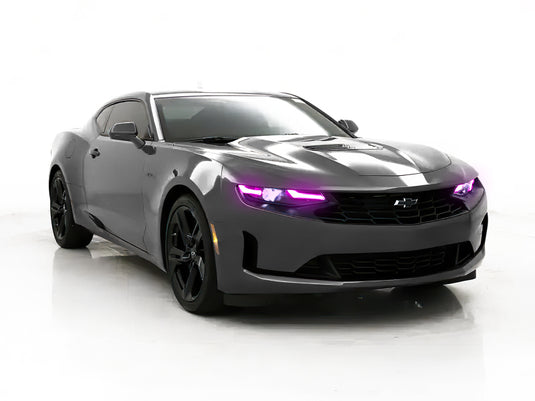 Oracle 19-21 Chevy Camaro LS/LT RGB+A Headlight DRL  Kit - ColorSHIFT w/ RF Controller