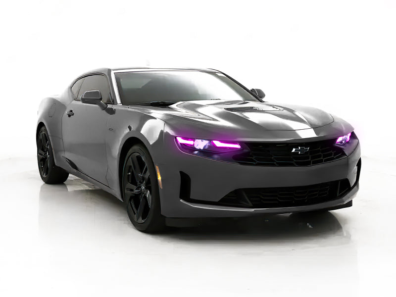 Load image into Gallery viewer, Oracle 19-21 Chevy Camaro LS/LT RGB+A Headlight DRL  Kit - ColorSHIFT w/ BC1 Controller
