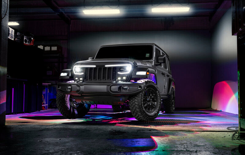 Load image into Gallery viewer, Oracle Bluetooth + RF Underbody Rock Light Kit - 4 PCS - ColorSHIFT
