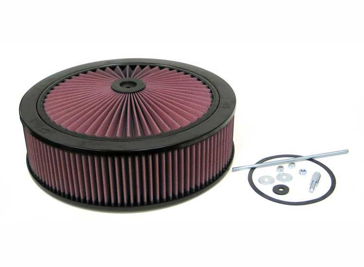 Load image into Gallery viewer, K&amp;N X-Stream Flow Control 4Bl Holley No Choke 14X4
