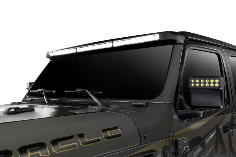 Load image into Gallery viewer, Oracle Jeep Wrangler JL/Gladiator JT Integrated Windshield LED Light Bar System
