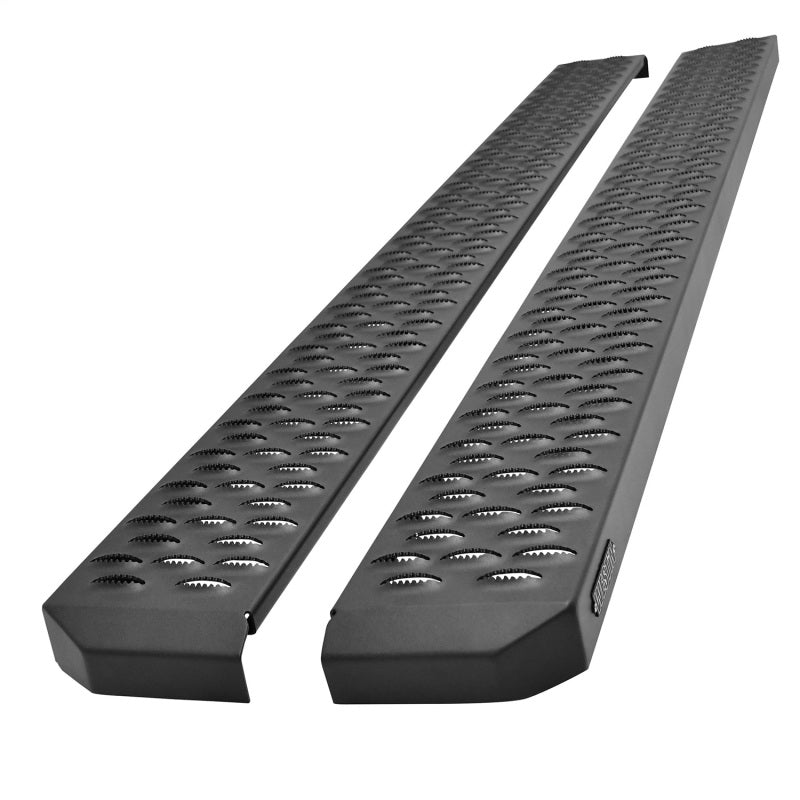 Load image into Gallery viewer, Westin Grate Steps Running Boards 68 in - Textured Black
