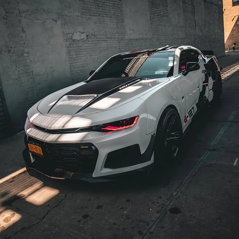 Load image into Gallery viewer, Oracle 16-18 Chevy Camaro RGB+W Headlight DRL  Kit - ColorSHIFT w/ Simple Controller
