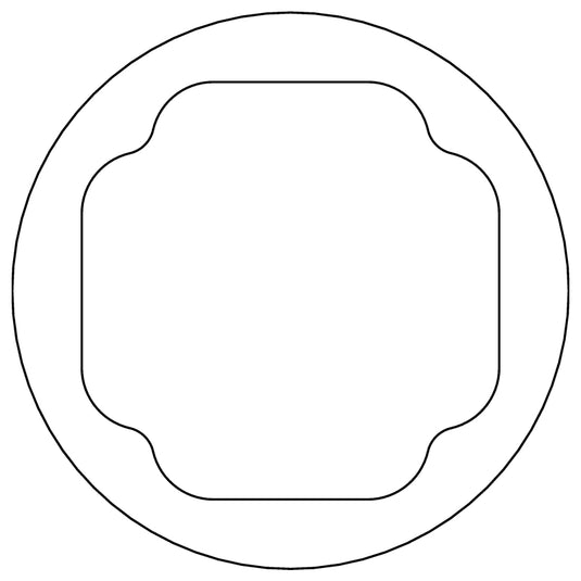 Cometic Ford 8BA/8CM Flathead V8 .060in Fiber Oil Pump Relief Nut Gasket - 1948-1953