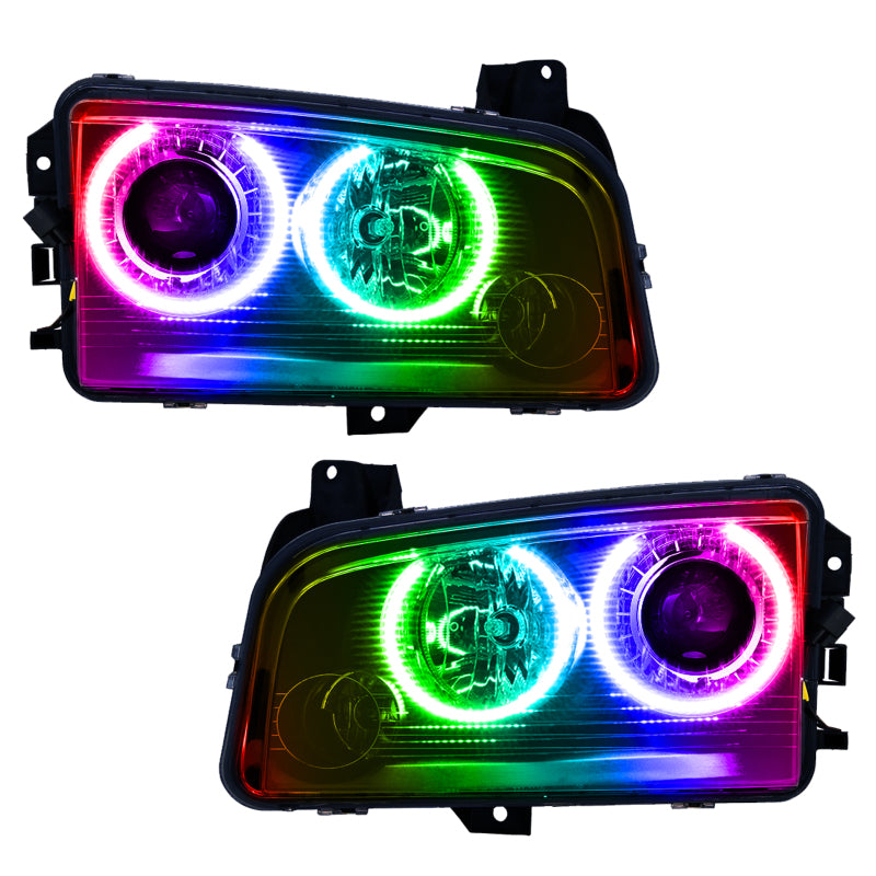 Load image into Gallery viewer, Oracle 08-10 Dodge Charger SMD HL (HID) - ColorSHIFT w/o Controller SEE WARRANTY
