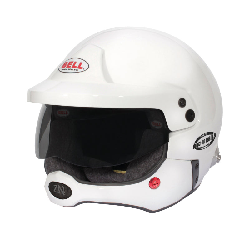 Load image into Gallery viewer, Bell Helmet Mag-10 Rally Pro White (Hans) 59(7 3/8) Fia8859-2024/Sa2025
