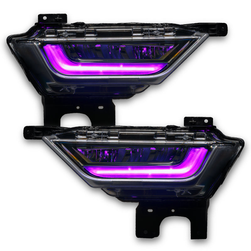 Load image into Gallery viewer, Oracle 21-22 Ford F-150 ColorSHIFT RGB+W Fog Light DRL Upgrade Kit w/ No Controller
