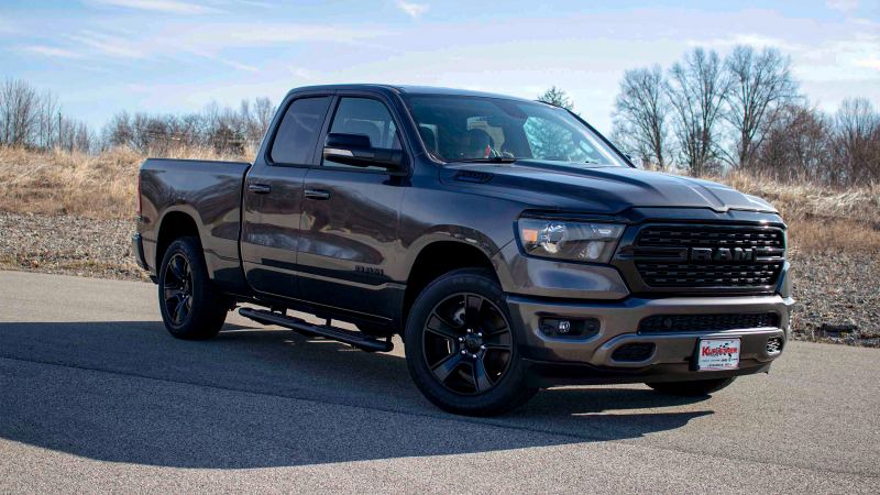 Load image into Gallery viewer, Fishbone Offroad 2019+ Dodge Ram 1500 Quad Cab Oval Side Steps - Black Textured
