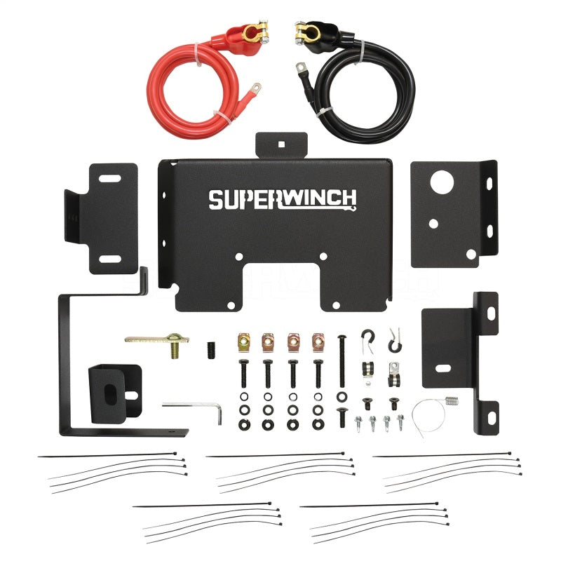 Load image into Gallery viewer, Superwinch 18-24 Jeep Wrangler JL Auxiliary Battery Mount
