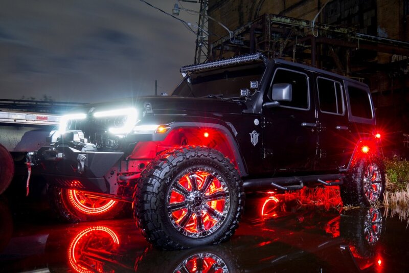 Load image into Gallery viewer, Oracle VECTOR Series Full LED Grille - Jeep Wrangler JL/JT - NA
