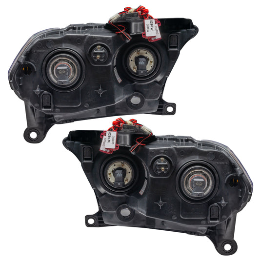 Oracle 11-13 Dodge Durango SMD HL Halogen - Black - ColorSHIFT w/ Simple Controller