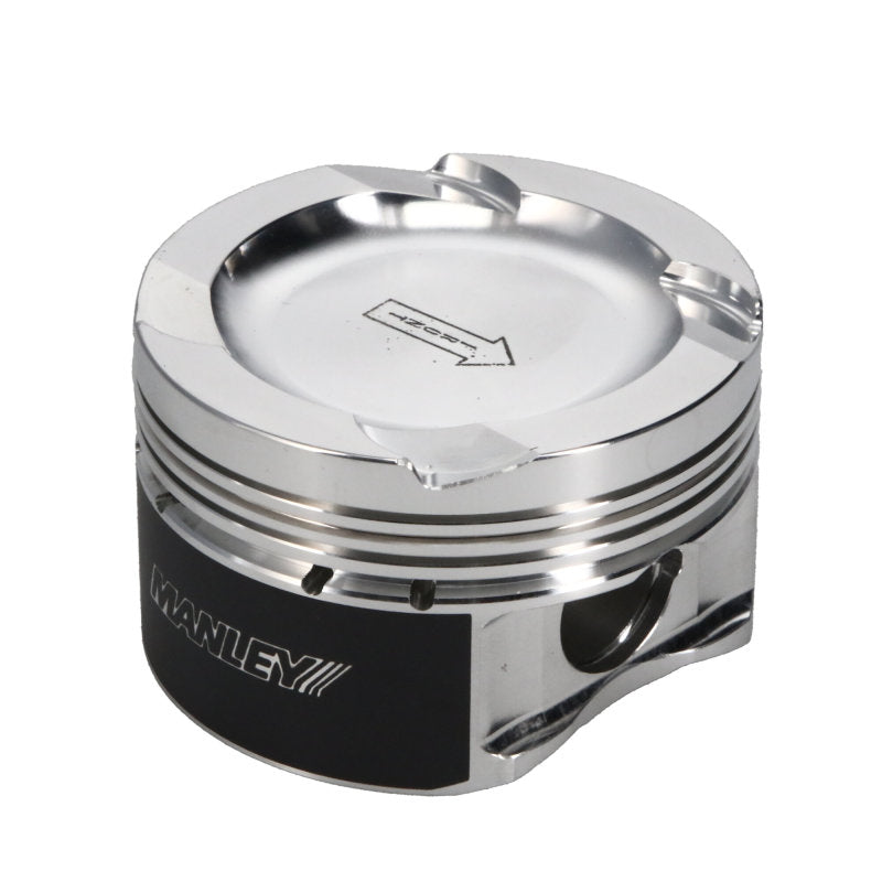 Load image into Gallery viewer, Manley BMW N54B30 32cc Platinum Series Dish Extreme Duty Piston Set
