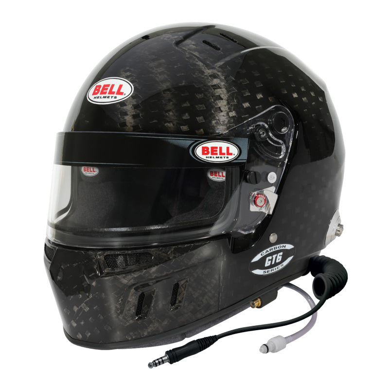 Load image into Gallery viewer, Bell Helmet Gt6 Rd Carbon-4C (Hans) 61(7 5/8) Fia8859-2024/Sa2025
