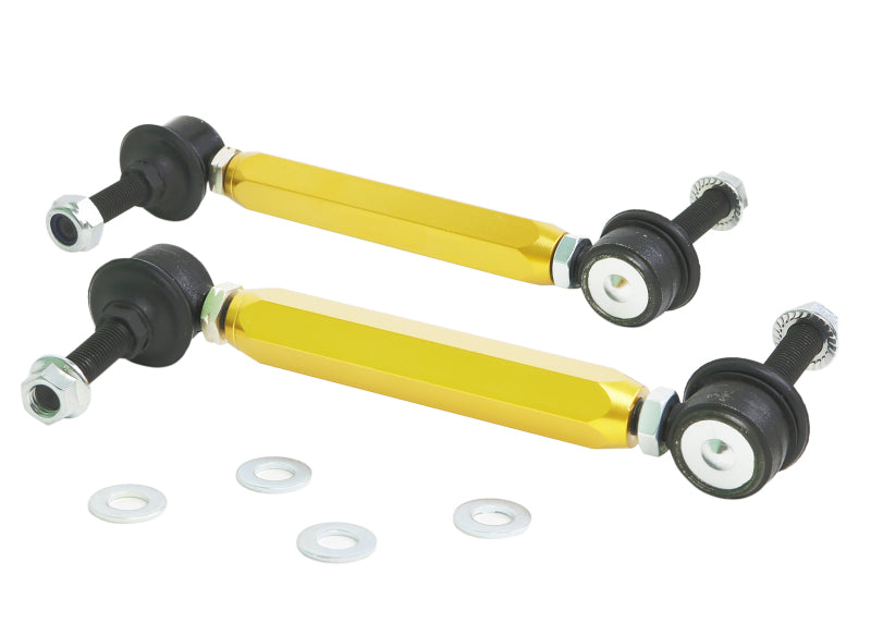 Load image into Gallery viewer, Whiteline Universal Sway Bar End Link Kit - 175-200mm Heavy Duty Adjustable - 10mm Ball Studs
