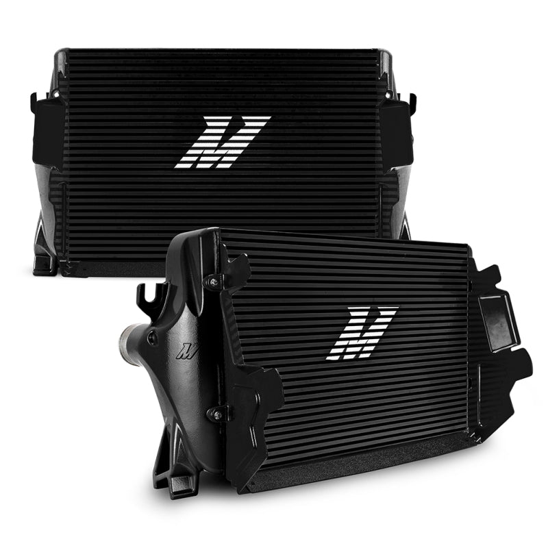 Load image into Gallery viewer, Mishimoto 2019+ Ram 6.7L Cummins Intercooler Kit BK Cooler P Pipes
