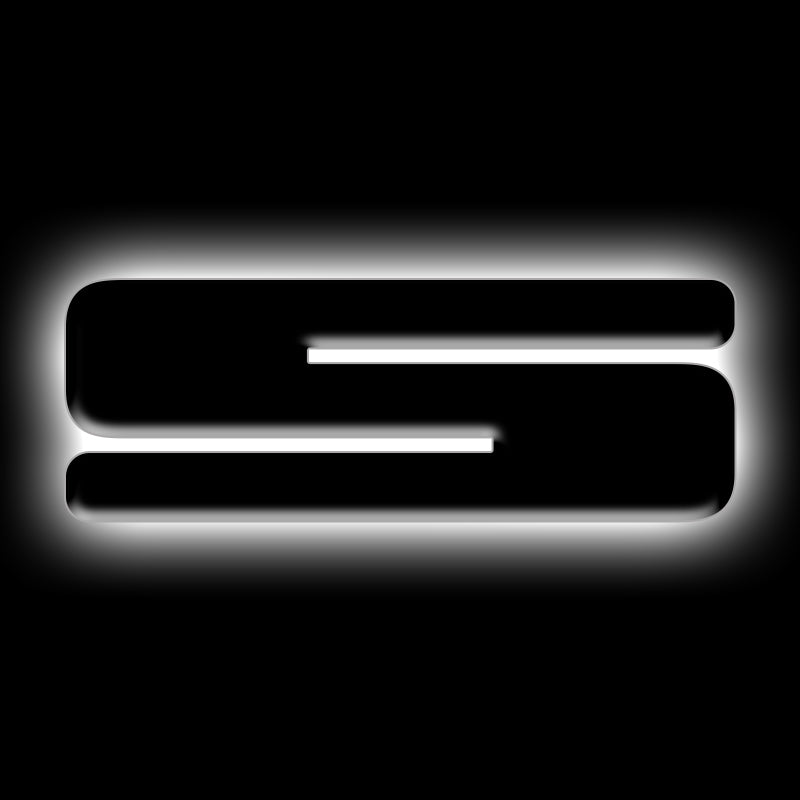 Load image into Gallery viewer, ORACLE Lighting Universal Illuminated LED Letter Badges - Matte Blk Surface Finish - S
