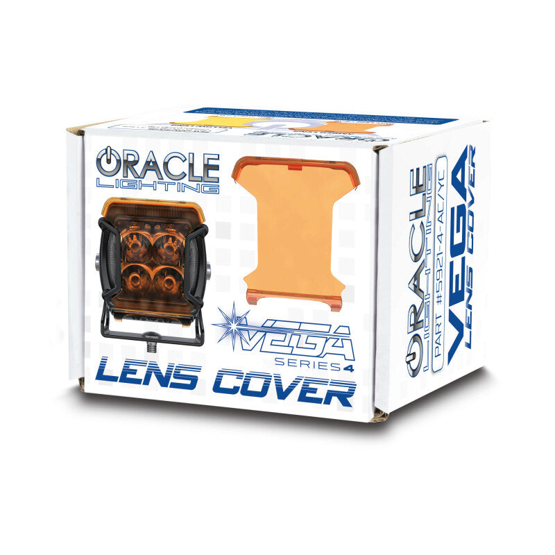 Load image into Gallery viewer, Oracle 40W Series 4 Yellow VEGA Series Lens Covers (Snap Fit)
