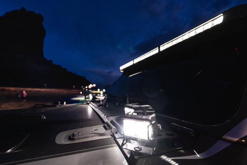 Load image into Gallery viewer, Oracle Jeep Wrangler JL/Gladiator JT Integrated Windshield LED Light Bar System

