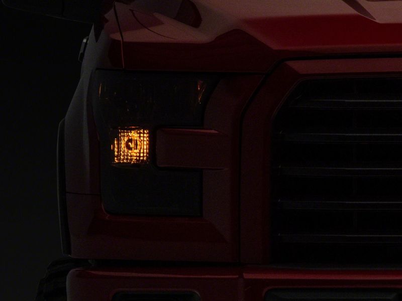 Load image into Gallery viewer, Raxiom 15-17 Ford F-150 Axial OEM Style Rep Headlights- Chrome Housing- Smoked Lens
