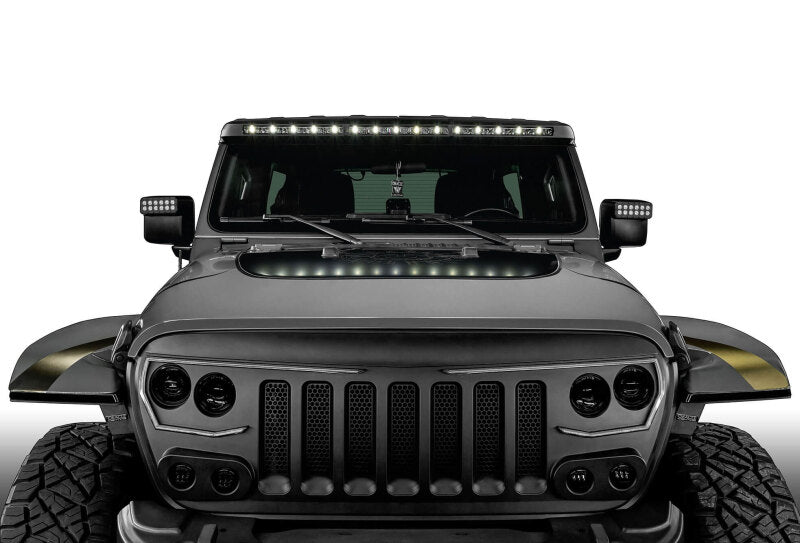 Load image into Gallery viewer, Oracle Jeep Wrangler JL/Gladiator JT Integrated Windshield LED Light Bar System
