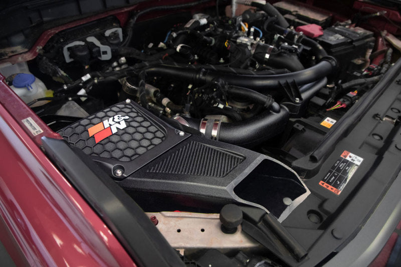 Load image into Gallery viewer, K&amp;N 21-23 Ford Bronco 2.7L V6 F/I DRYFLOW Performance Air Intake System
