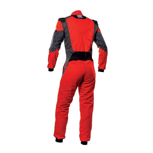 OMP Tecnica Hybrid Overall Fia 8856-2018 Gray / Black Sz 60