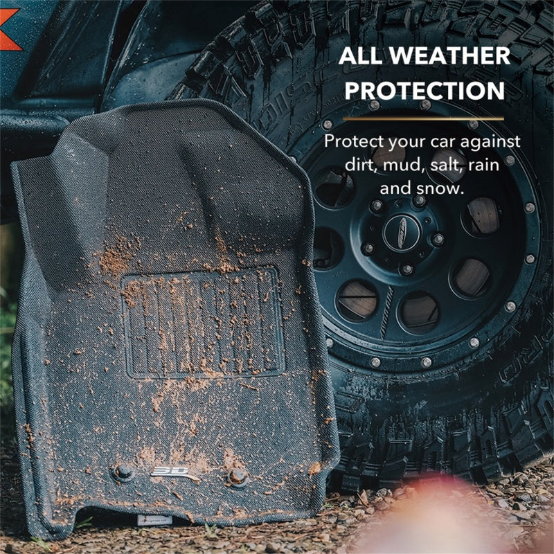 Load image into Gallery viewer, 3D MAXpider 09-10 Ford F-150 Super Cab Kagu Black Full Set
