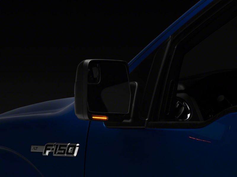 Load image into Gallery viewer, Raxiom 04-14 Ford F-150 Axial Series Sequential Side Mirror LED Turn Signals- Smoked
