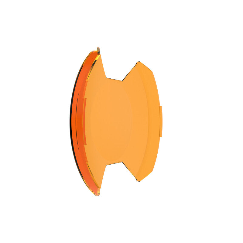 Load image into Gallery viewer, KC HiLiTES SlimLite 8in. LED Light Shield (Shield Only) - Amber
