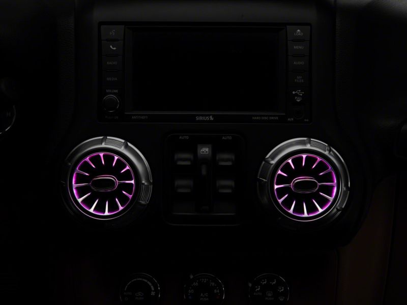 Load image into Gallery viewer, Raxiom 11-18 Jeep Wrangler JK LED Ambient Vent Lighting Kit
