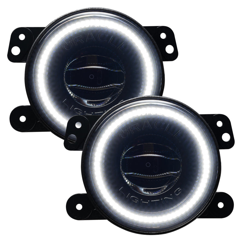 Load image into Gallery viewer, Oracle Jeep Wrangler JK/JL/JT High Performance W LED Fog Lights - White
