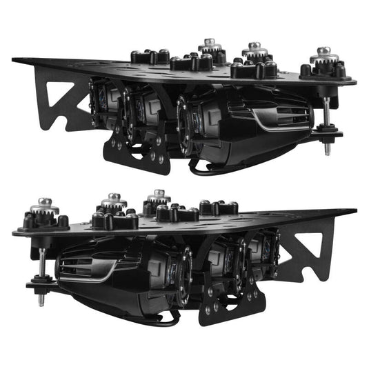 Oracle Lighting 21-24 Ford Bronco Off Road Laser and LED Fog Light Kit for Steel Bumper