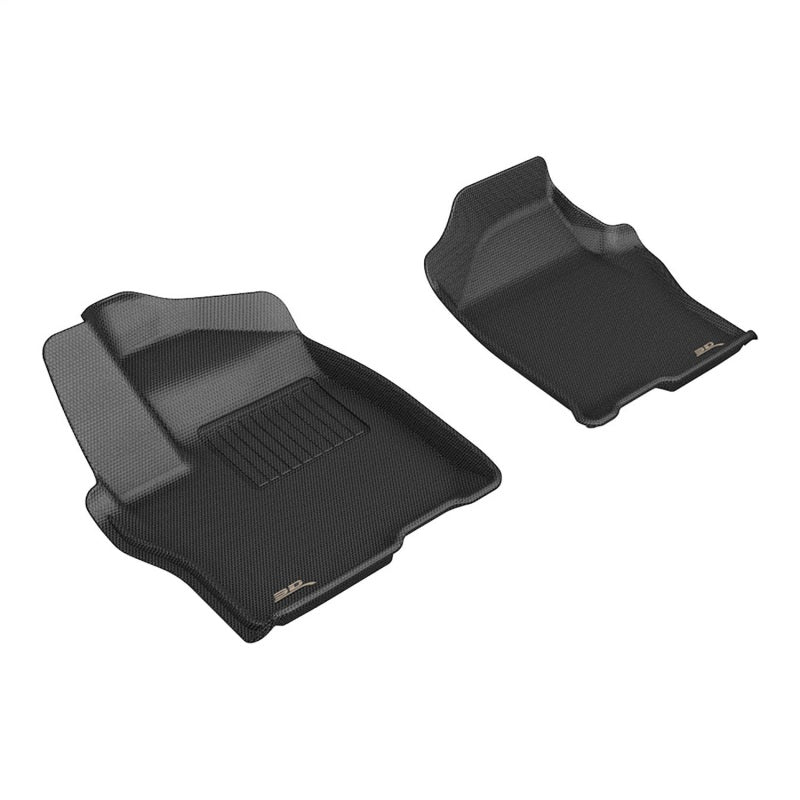 Load image into Gallery viewer, 3D MAXpider 19-26 Chevrolet Silverado (Vinyl Floor w/ Front Bucket) Kagu Black R1
