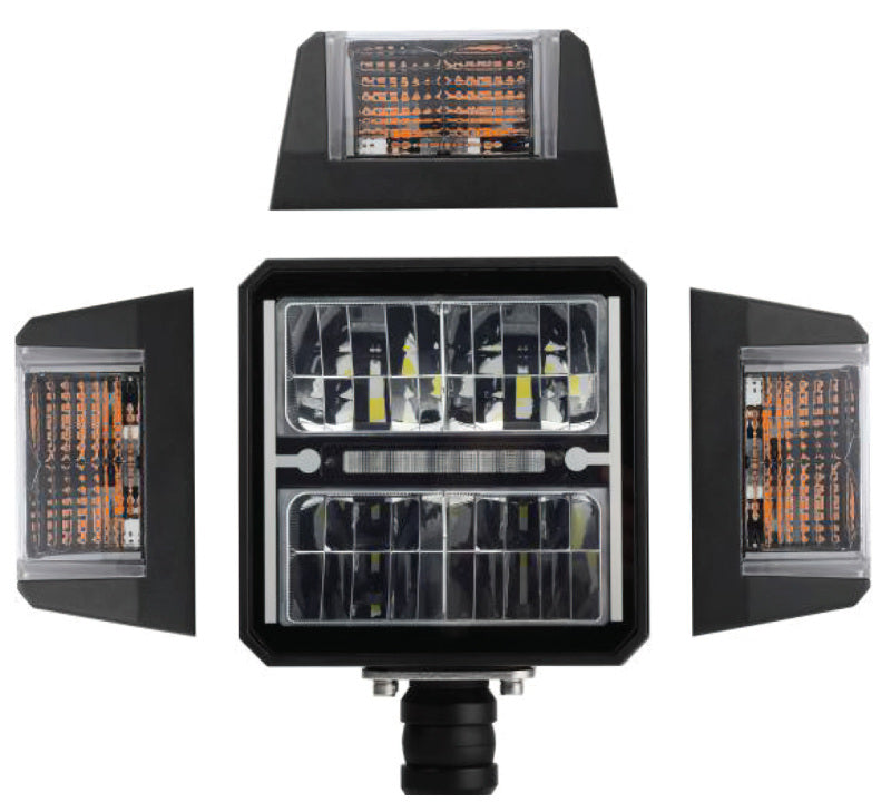 Load image into Gallery viewer, Oracle Lighting Multifunction LED Plow Headlight with Heated Lens 5700K SEE WARRANTY
