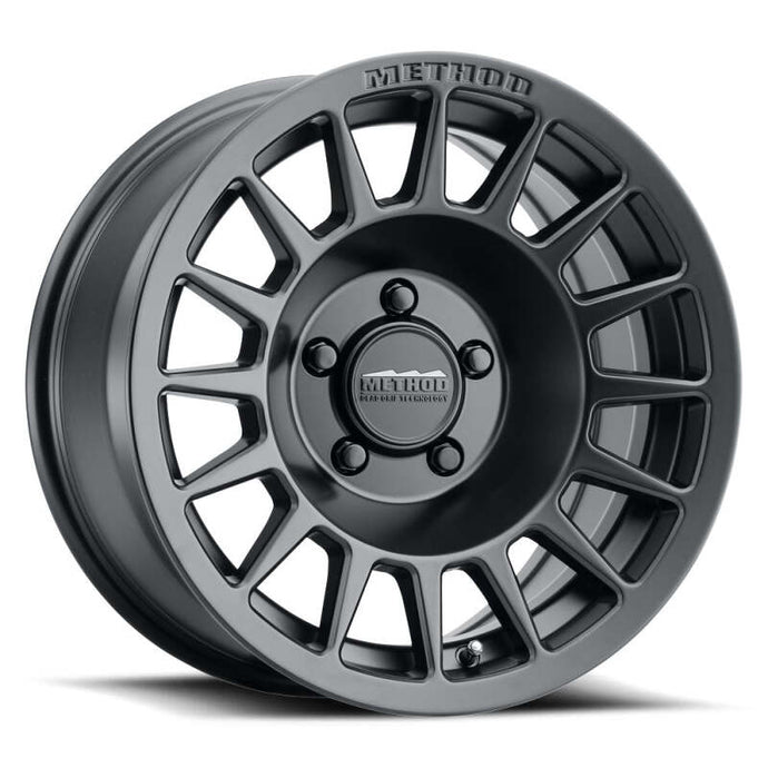 Method MR707 Bead Grip 17x8.5 0mm Offset 6x5.5 BP 106.25mm CB 4.72in BS Matte Black Wheel